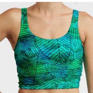 Title nine Betty Underwire Midkini Top - Kigali Small NWT
